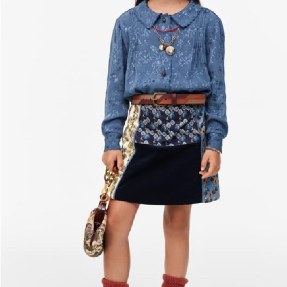 Zara Patchwork skirt